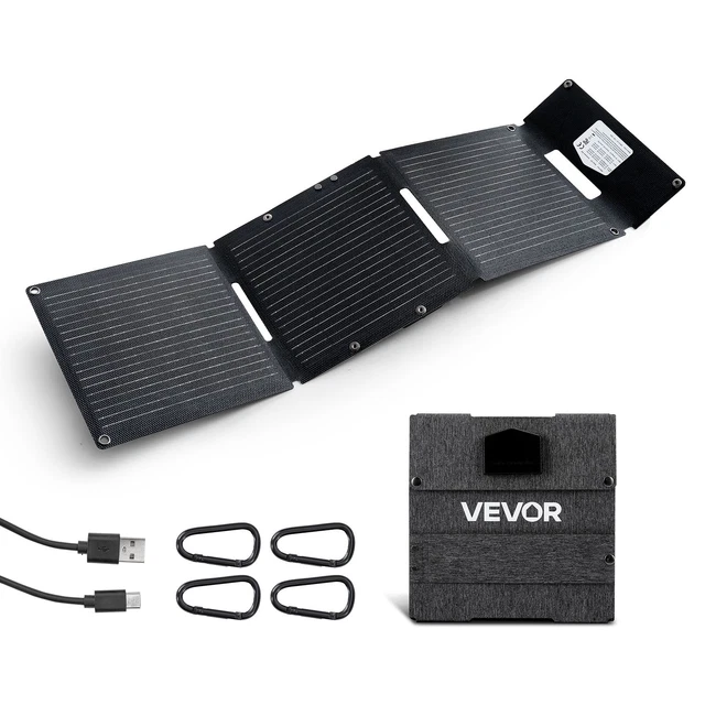 Panneau Solaire Pliable Allpowers 5V 21W - Chargeur Portable Avec Batterie 10000mAh (Neuf)