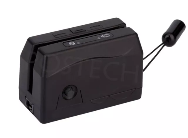 Portable Mini300 Magnetic Magstripe Swipe Card Reader Magstripe Credit/Debit DX3