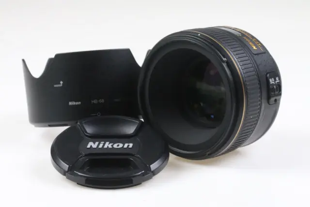NIKON AF-S 58mm f/1,4G - SNr: 235554