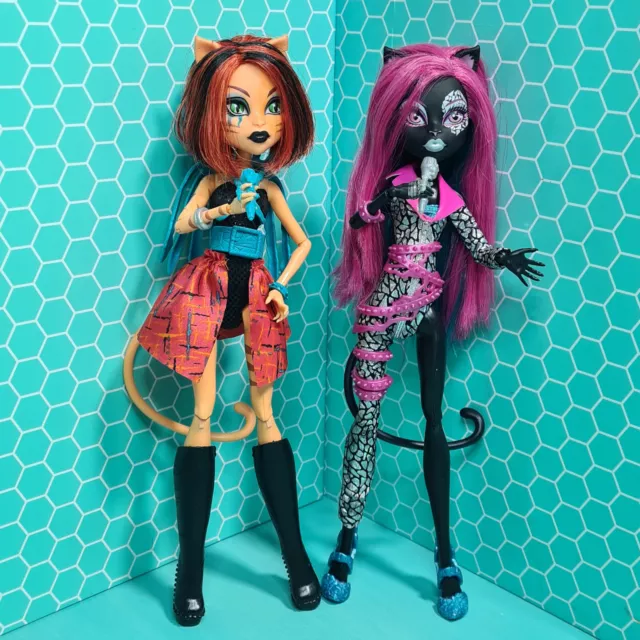 MONSTER HIGH FIERCE Rockers Toralei Stripe Catty Noir 95.00 PicClick UK