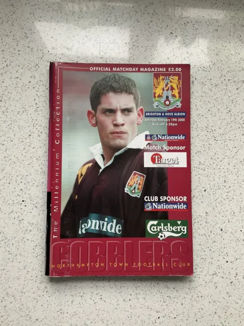 Northampton Town v Brighton & Hove Albion 19th Feb 2000