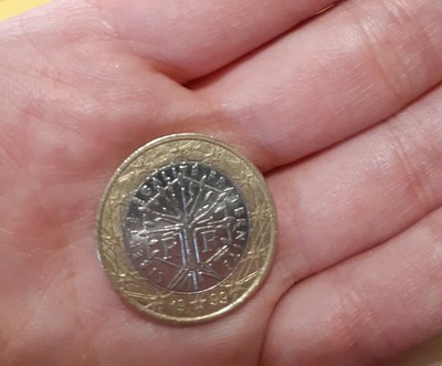 1 euro francese 1999