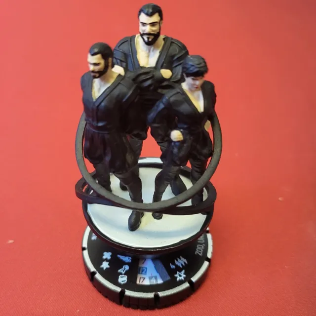 Heroclix DC Notorious set Zod, Ursa, Non #075 Ultra Chase figure w/card