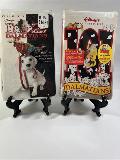 (SEALED) DISNEY’S 101 Dalmatians 102 VHS 1999 Masterpiece Collection