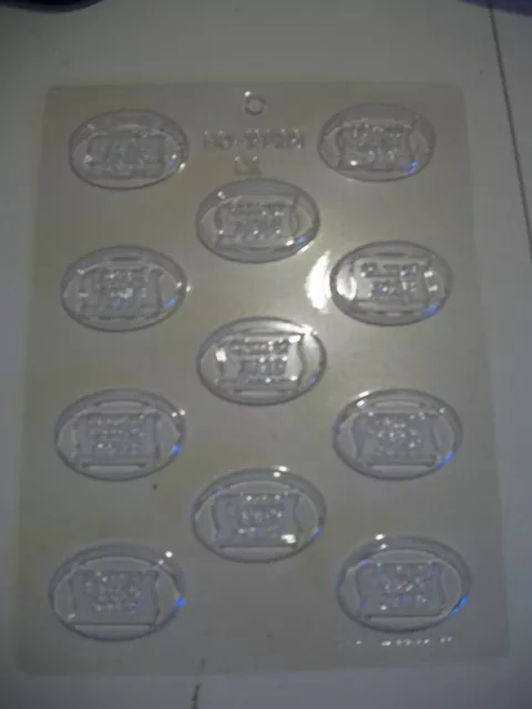 NEW 11 Cavity Graduation CLASS of 2013 Chocolate Candy Fondant Plaster Clay Mold
