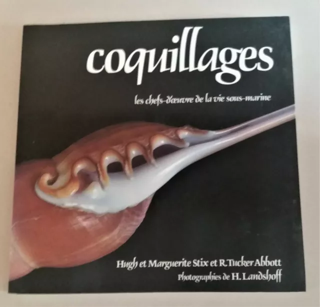 Livre coquillages Stix Abbott librairie des Champs-Elysées 1978 BE