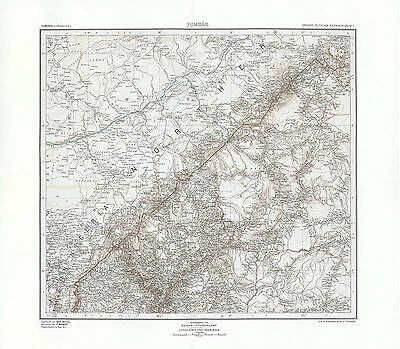 Kamerun - Fumban Nord Nigeria Kolonien Kartographie Foumban Kolonialatlas 39