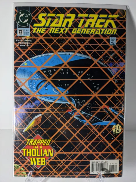 Star Trek The Next Generation #72 (1995), DC Comics, 12 PICTURES, TNG Picard