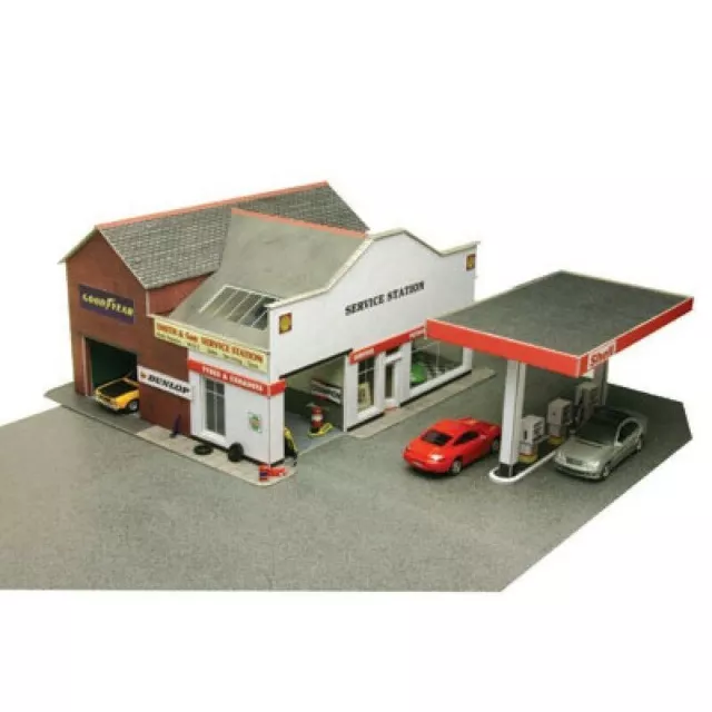 Service station - OO/HO Card kit – Metcalfe PO281