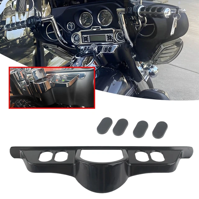 Fairing Switch Dash Panel Accent Cover For Harley Electra Tri Street Glide FLHX
