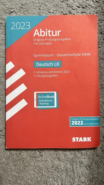 Deutsch Lk Abitur 2024 Nrw STARK ABITUR 2024 I NRW I Deutsch LK I Original-Prüfungsaufgaben mit