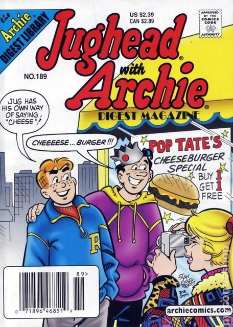 Jughead with Archie Digest #189 VF 2004 Stock Image