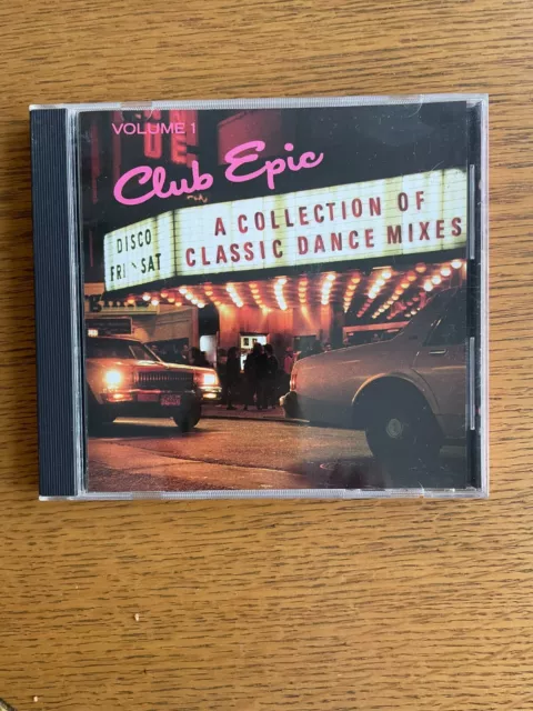 Various ‎– Club Epic (A Collection Of Classic Dance Mixes) Volume 1 CD-**..