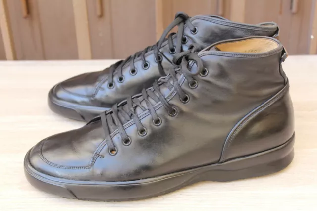 CESARE PACIOTTI LEATHER Boots Sneakers 8.5 / 42.5 Super Condition Men's ...
