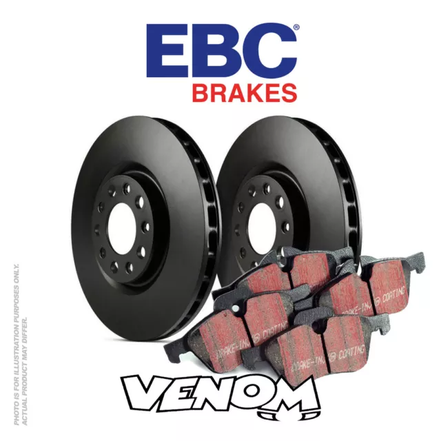 EBC Front Brake Kit Discs & Pads for Citroen Berlingo 1.6 TD 90 2008-