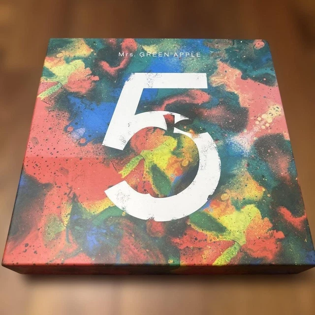 MRS. GREEN APPLE 5 Complete Box CD DVD Blu-ray L size used