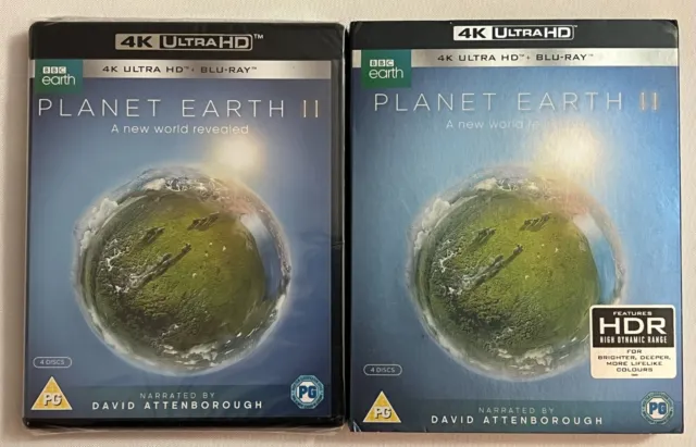 Planet Earth II 4K UHD Blu-ray  New/Sealed