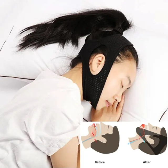 Para dormir Deja de roncar Cinturón Anti-Ronquidos Reducción de Ronquidos Cinturón