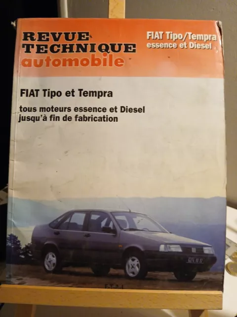 Revue technique automobile rta Fiat Tipo et tempra jusqu'à 1995 essence & diesel