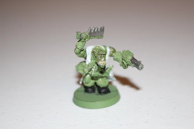Figurine Warhammer 40k Ork Nazgrub Wurrzag - Metal Classic Gorkamorka - Occasion
