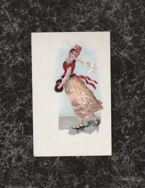 Rare Harry Coleman Band Instruments Victorian Trade Card Missenharter Excelsior