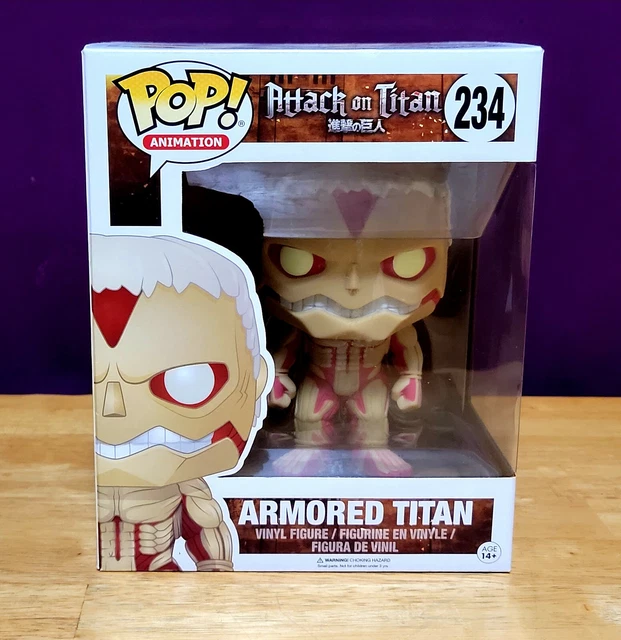FUNKO POP! ANIME Attack On Titan Armored Titan 6 Inch Figure 234