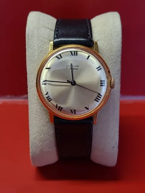 Très belle montre homme CUPILLARD RIEME vintage Pl or fonctionne