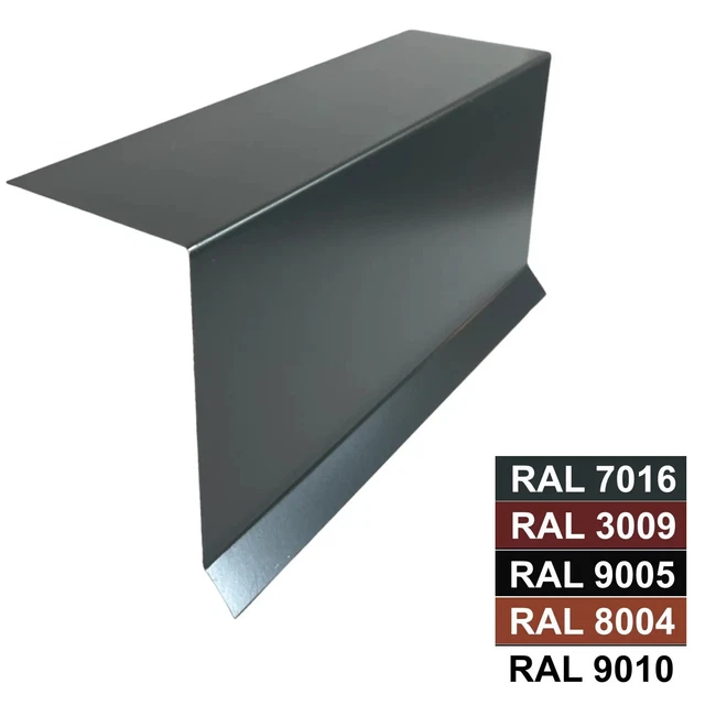 Trapezblech / Dachblech 35/207/0,75 - 3300 x 1035 mm, Farbe: RAL 9006