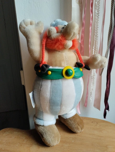 Peluche Astérix 30cm - Obélix Super Soft Qualité Officielle - Idéal Pour Enfants