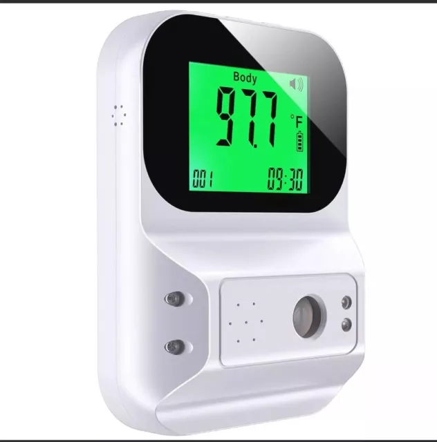 Wall Mounted Infrared Automatic Digital Scanner Thermometer