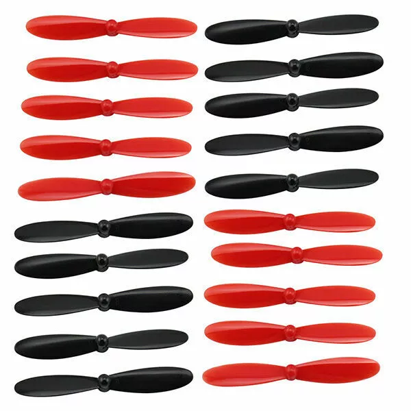 20 Stück Rotorblätter Propeller Prop Ersatz für RC Quadcopter Hubsan X4 H107