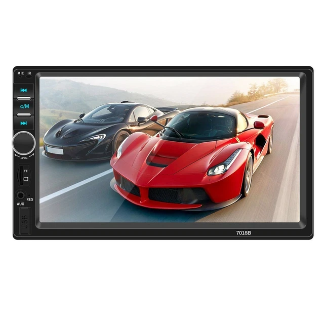 Double din Bord Tête Unité Voiture Audio Stéréo Radio Bluetooth 7 inch MP5