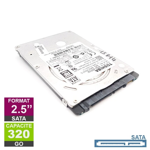 DISQUE DUR SATA pour ordinateur portable Toshiba MQ01ABD100 1 To 2,5, lire détails svp EUR 18,47 - FR