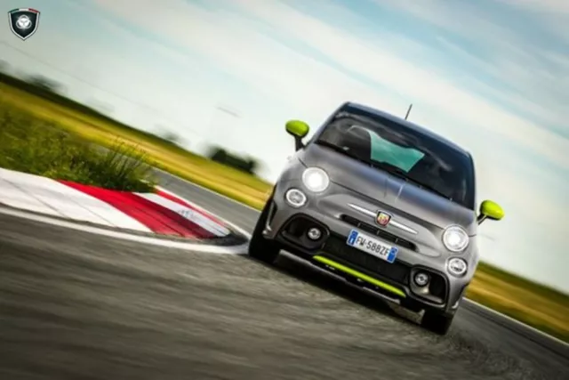 Calotte specchietti retrovisori VERDE adrenalina 595 Abarth