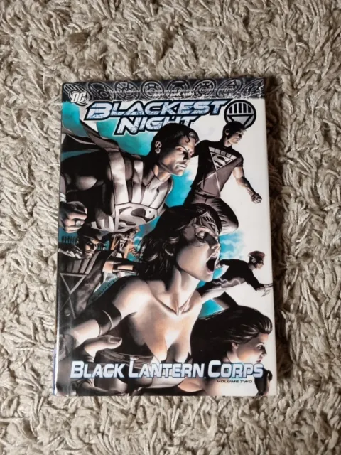 blackest night black lantern corps vol 2 HC graphic novel