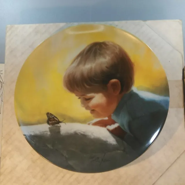 1988 Pemberton Oakes Plate Donald Zolan Sunny Surprise Special Moments Plate(T8)