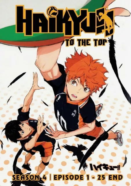 DVD Anime Haikyu Haikyuu!! TV Series 1-50 End Season 1+2 +1 Movie English  Sub