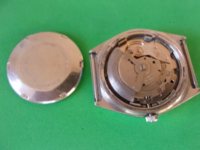 ⌚️ VINTAGE montre SEIKO 5 21 jewels  automatic   acier  36mm pour pièces 2