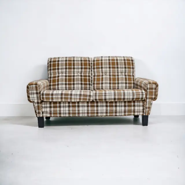1970s, Danish 2 seater sofa, original very good condition, furniture wool.