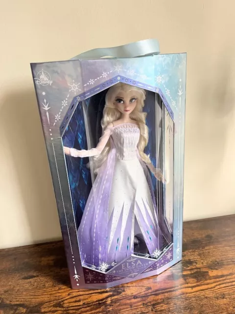 Disney Store Frozen 2 Snow Queen Elsa 17" Limited Edition Doll NRFB