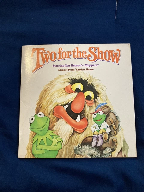 RARE Vtg Muppets TWO FOR THE SHOW By Horace B. T. Calhoun & Jim Henson 1982