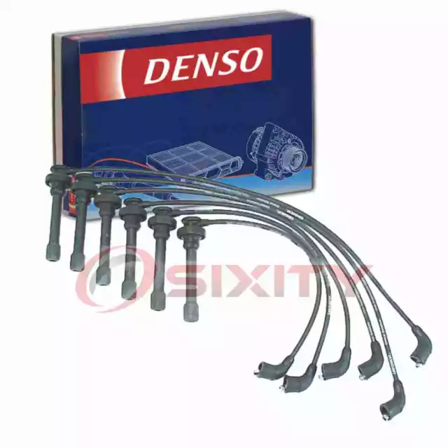 Denso Spark Plug Wire Set for 1995-2000 Dodge Stratus 2.5L V6 Ignition Plugs iy