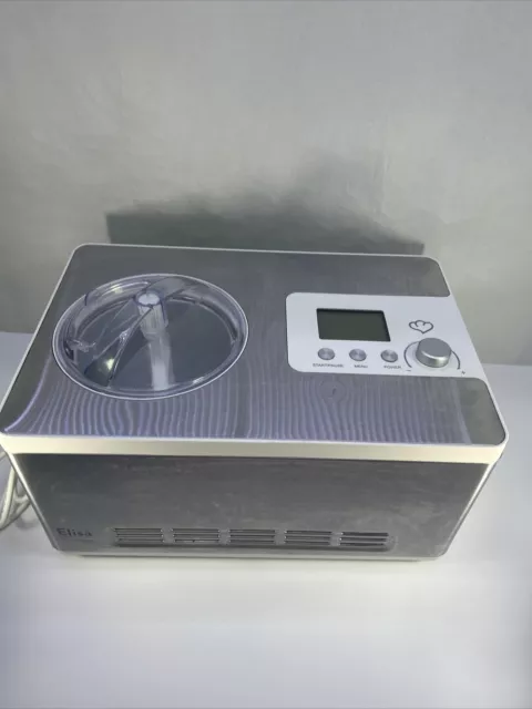 2-in-1 Ice Cream & Yogurt Maker Elisa 2L 180W Silver