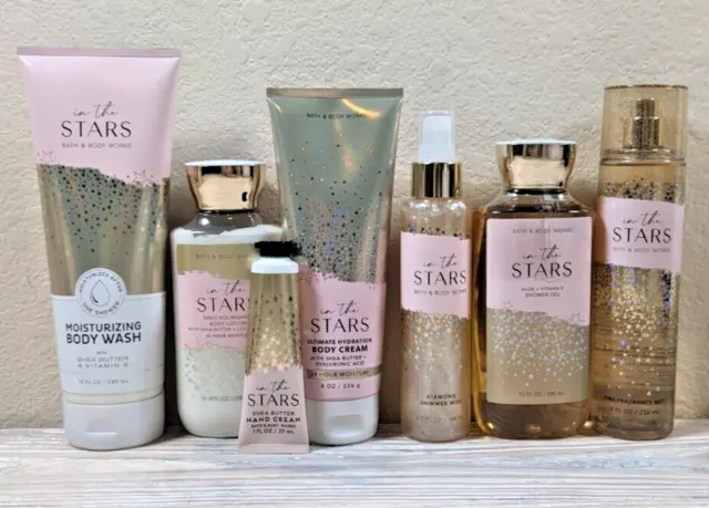 IN THE STARS Bath & Body Works Body Care Gift Set - 7 Piece Set
