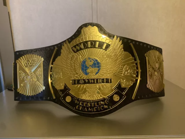 Winged Eagle Championship Wrestling Replica Title Belt Brass 2mm Adult size Belt