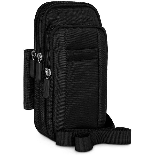 Étui De Protection Cuir Veritable Caseroxx Pour Cubot King Kong – Clip Ceinture Rotatif, Fermeture Magnétique, Noir