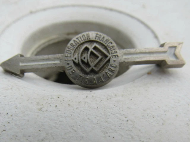Insigne broche pin’s vintage Fédération Française de Ski