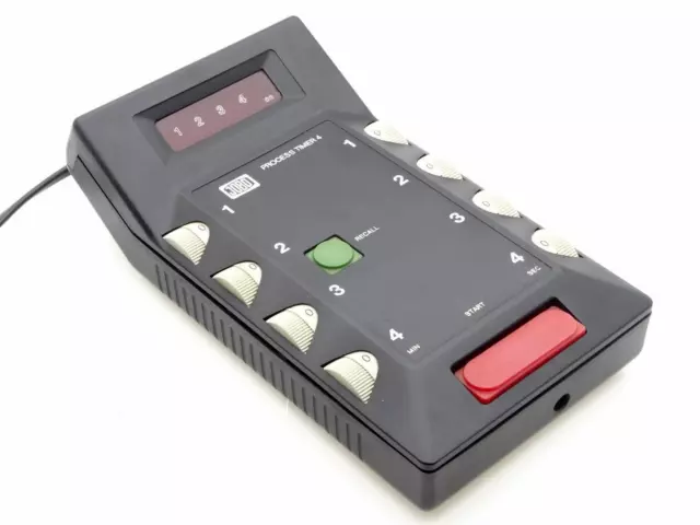 Jobo Process Timer 4 - Limpio y Probado - ¡Accesorio de cuarto oscuro de alta calidad!