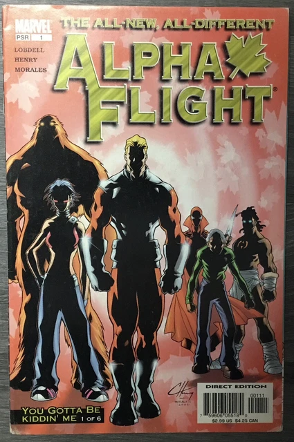 Alpha Flight (All-New, All-Different) No. #1 2004 Marvel Comics VG/G