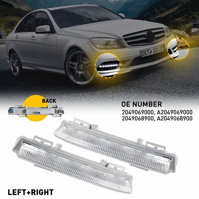 Phare Antibrouillard Compatible Mercedes W251 R-Class (2006-2010) - Gauche Et Droite, Référence OEM 2518200956